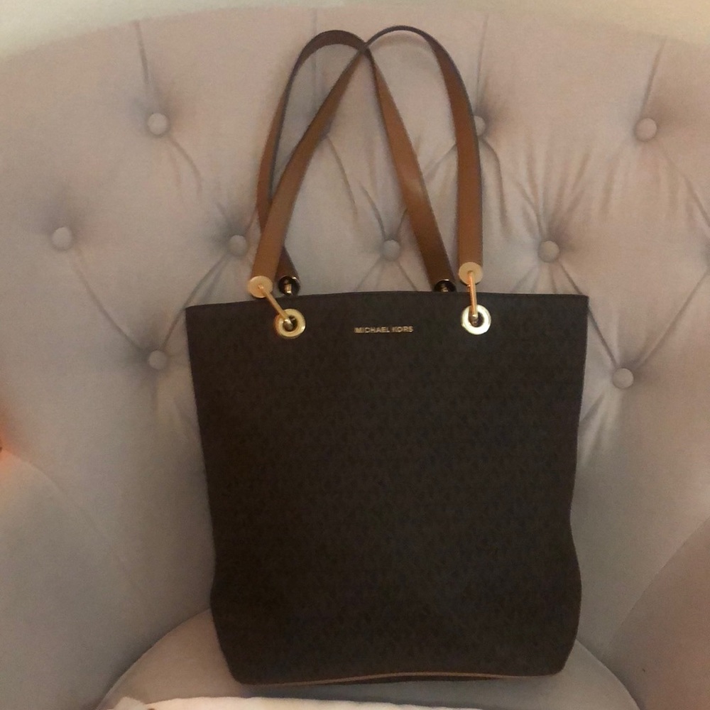 Michael Kors brown tote